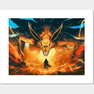 Demon Fox Posters and Art